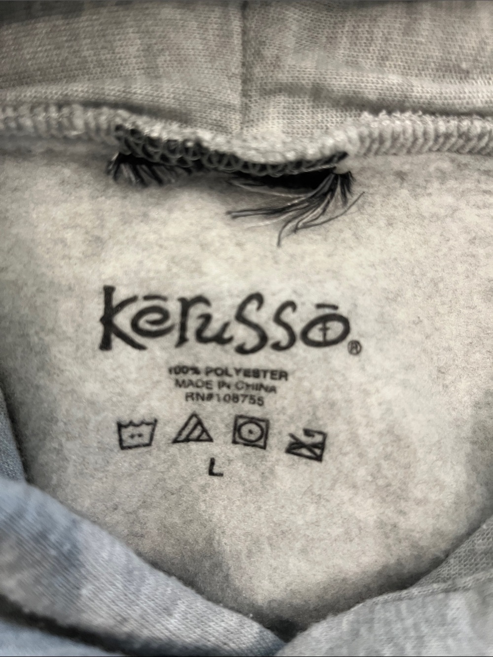 “Be The Warrior God Called You To Be” Heathered Grey Graphic Hoodie - Picture 4 of 9